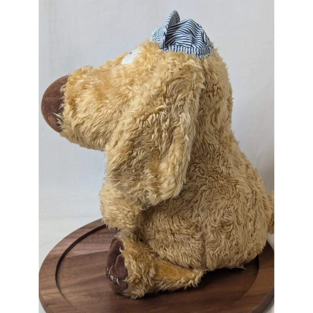 Sandra Boynton Brown Snuggle Dog Train Conductor Plush Stuffed Toy 12 Inch Kohls
